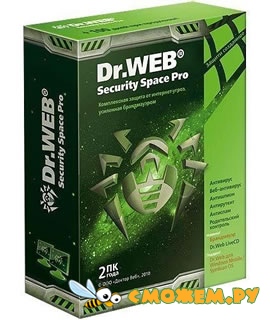 Dr.Web Security Space Pro 6.00 (ключ обновлён 25.09.2010)