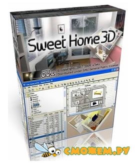 Sweet Home 3D 3.5 + 3D модели