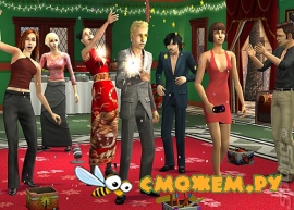 The Sims 2: Рождественская вечеринка / The Sims 2: Christmas Party Pack