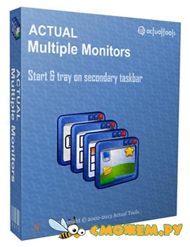 Actual Multiple Monitors 8.11 + Ключ
