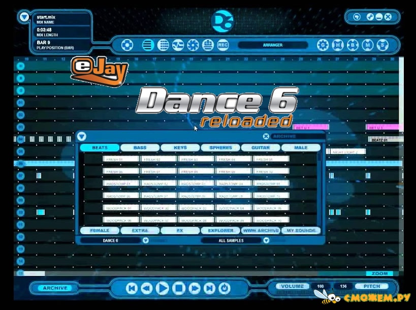 eJay Dance 6 Reloaded.