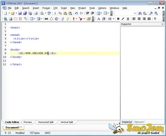 HTMLPad 2007 v8.0.2.77